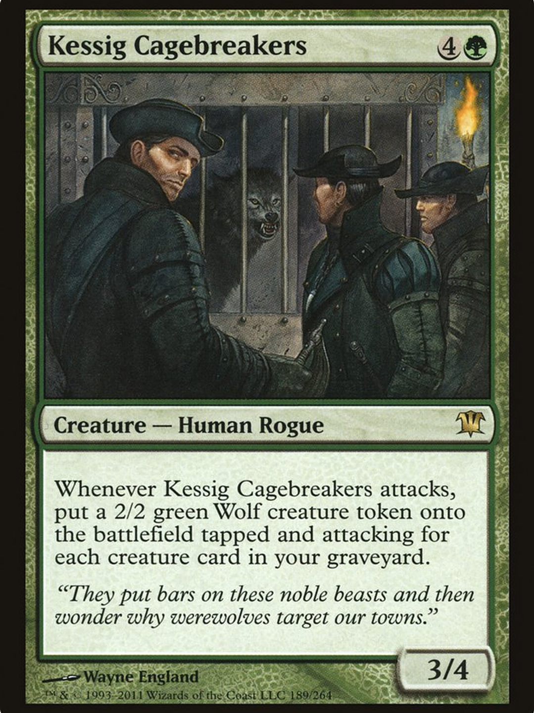 Kessig Cagebreakers (Innistrad) 1