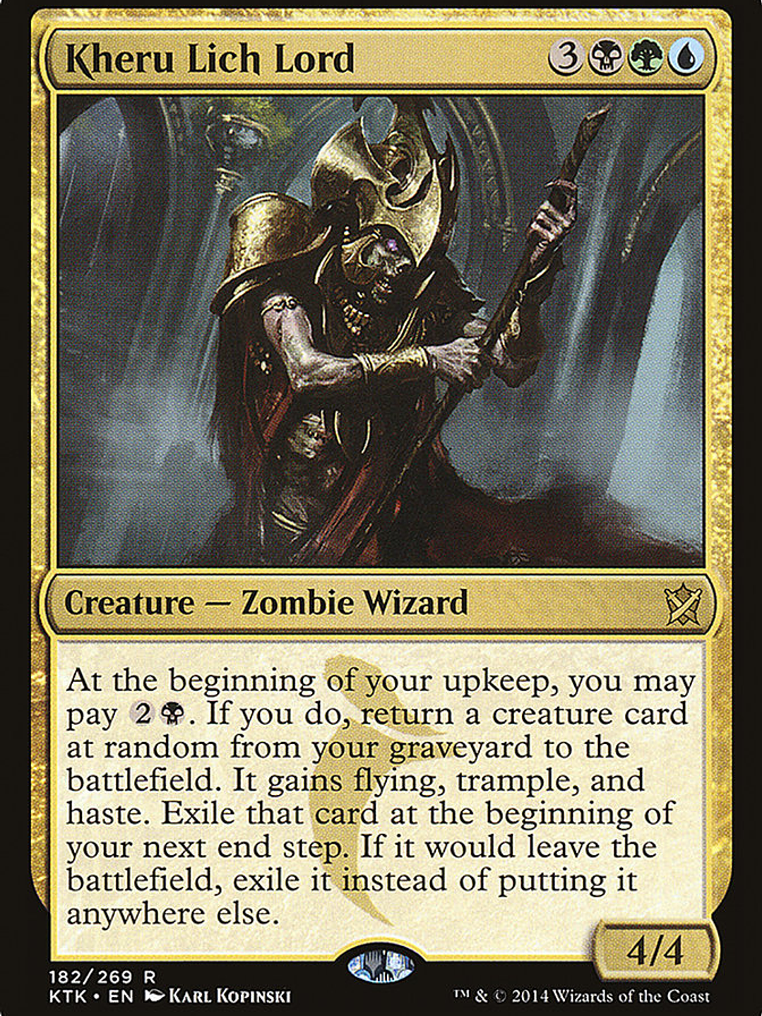 Kheru Lich Lord (Khans of Tarkir) 1