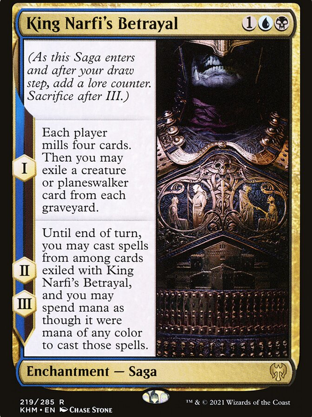 King Narfi's Betrayal (Kaldheim) 1