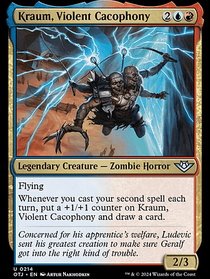 Kraum, Violent Cacophony (Outlaws of Thunder Junction)