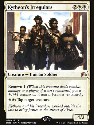 Kytheon's Irregulars (Magic Origins)