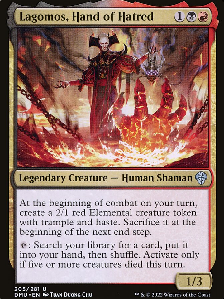 Lagomos, Hand of Hatred (Dominaria United) 1