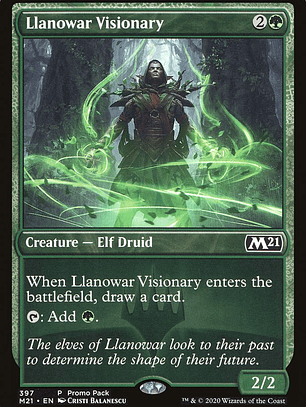 Llanowar Visionary (Core Set 2021)