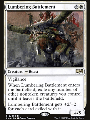 Lumbering Battlement (Ravnica Allegiance)