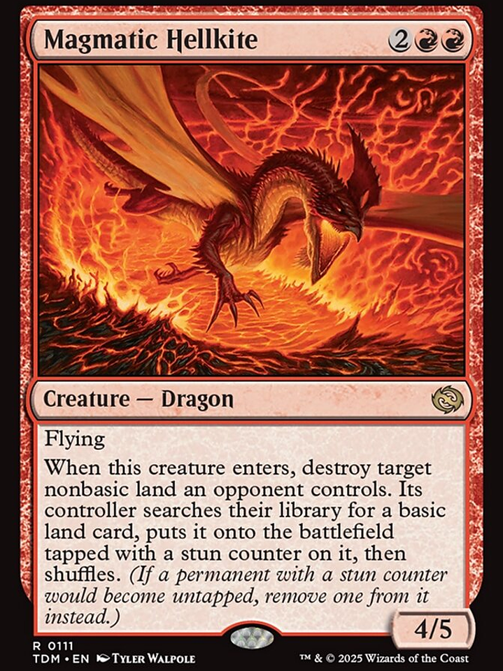 Magmatic Hellkite (Tarkir: Dragonstorm) 1