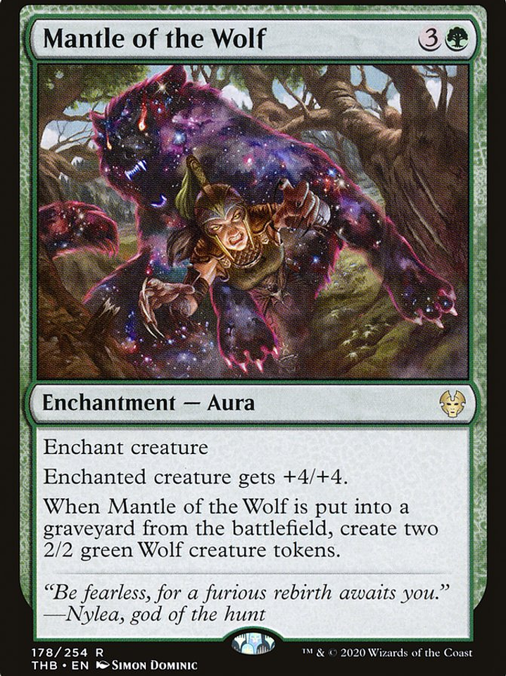 Mantle of the Wolf (Theros Beyond Death) 1