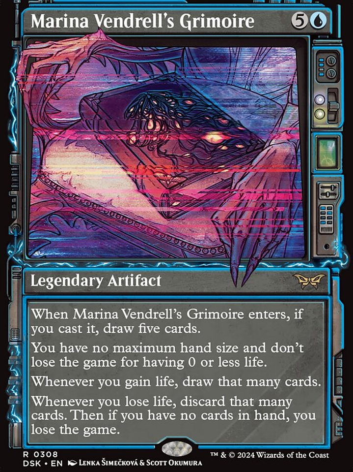 Marina Vendrell's Grimoire (Duskmourn: House of Horror) 1