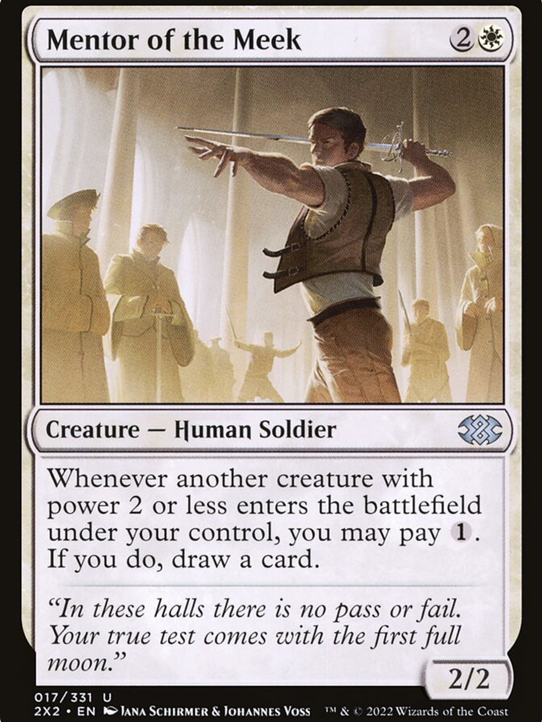 Mentor of the Meek (Double Masters 2022) 1