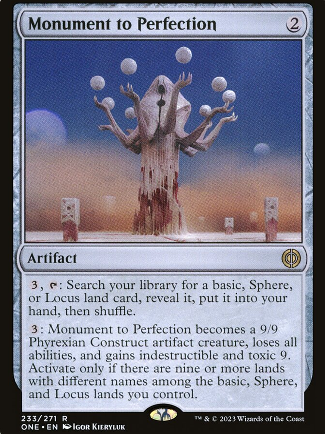 Monument to Perfection (Phyrexia: All Will Be One) 1