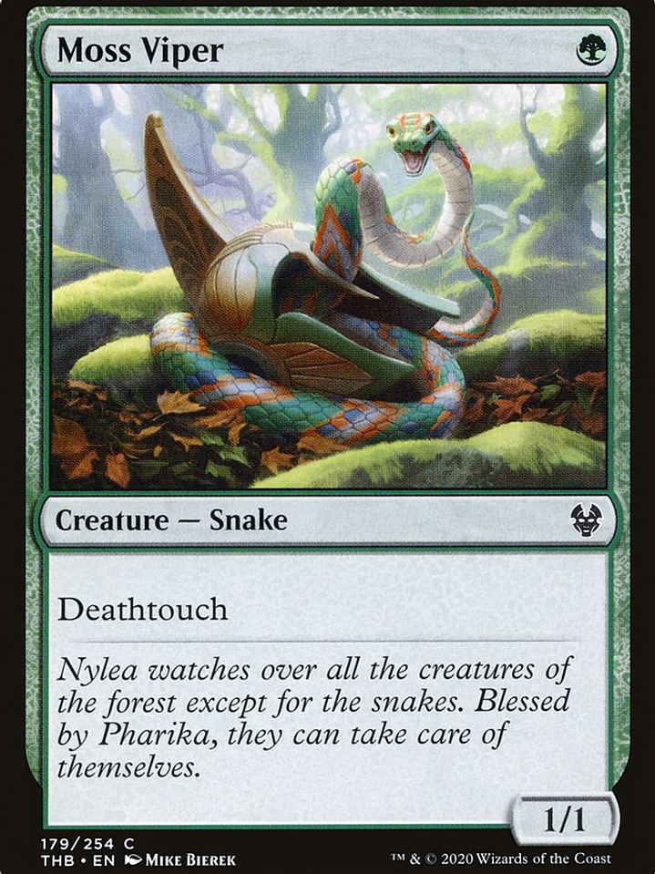Moss Viper (Theros Beyond Death) 1