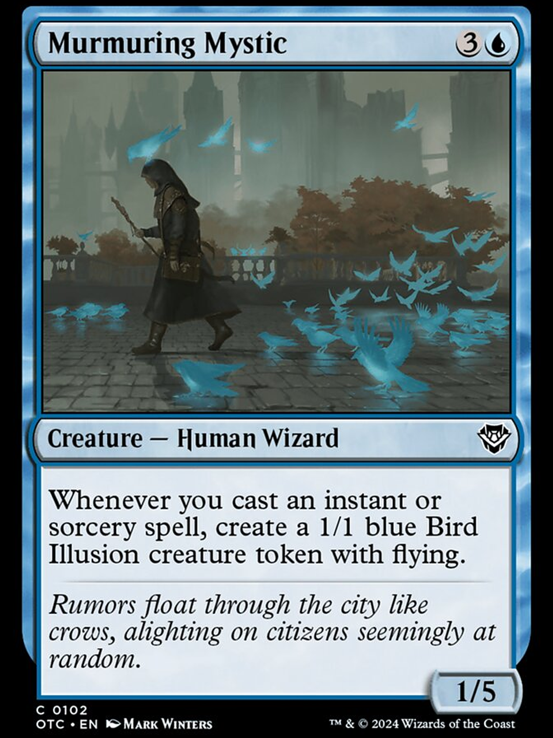 Murmuring Mystic (Outlaws of Thunder Junction Commander) 1