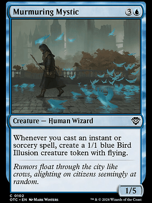 Murmuring Mystic (Outlaws of Thunder Junction Commander)