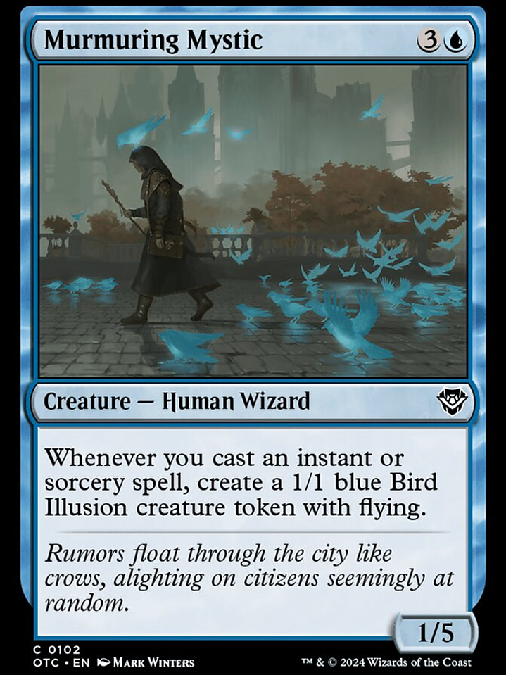 Murmuring Mystic (Outlaws of Thunder Junction Commander) 1