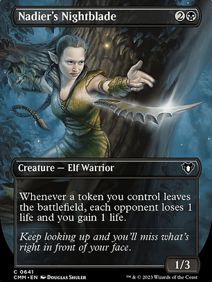 Nadier's Nightblade (Commander Masters)