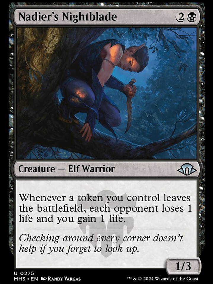 Nadier's Nightblade (Modern Horizons 3) 1