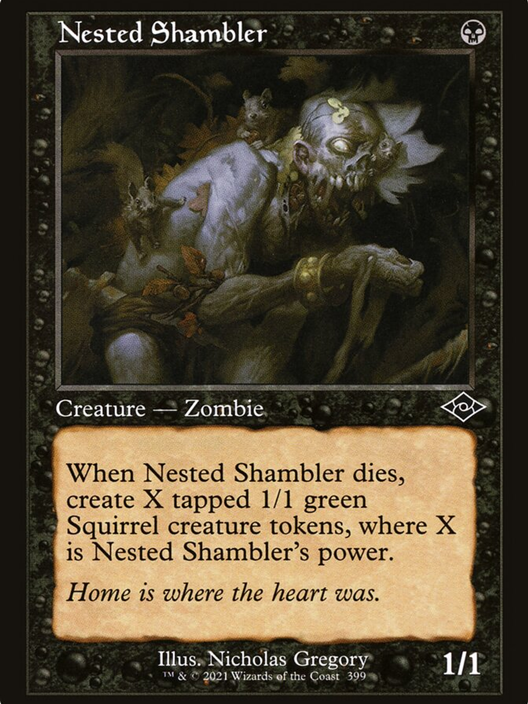 Nested Shambler (Modern Horizons 2) 1