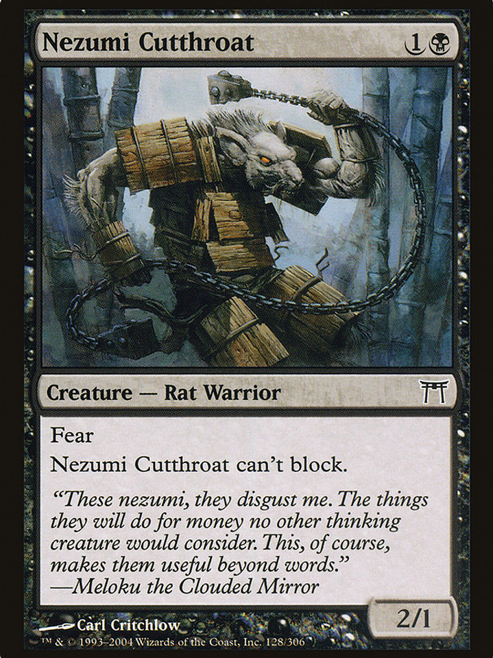 Nezumi Cutthroat (Champions of Kamigawa) 1