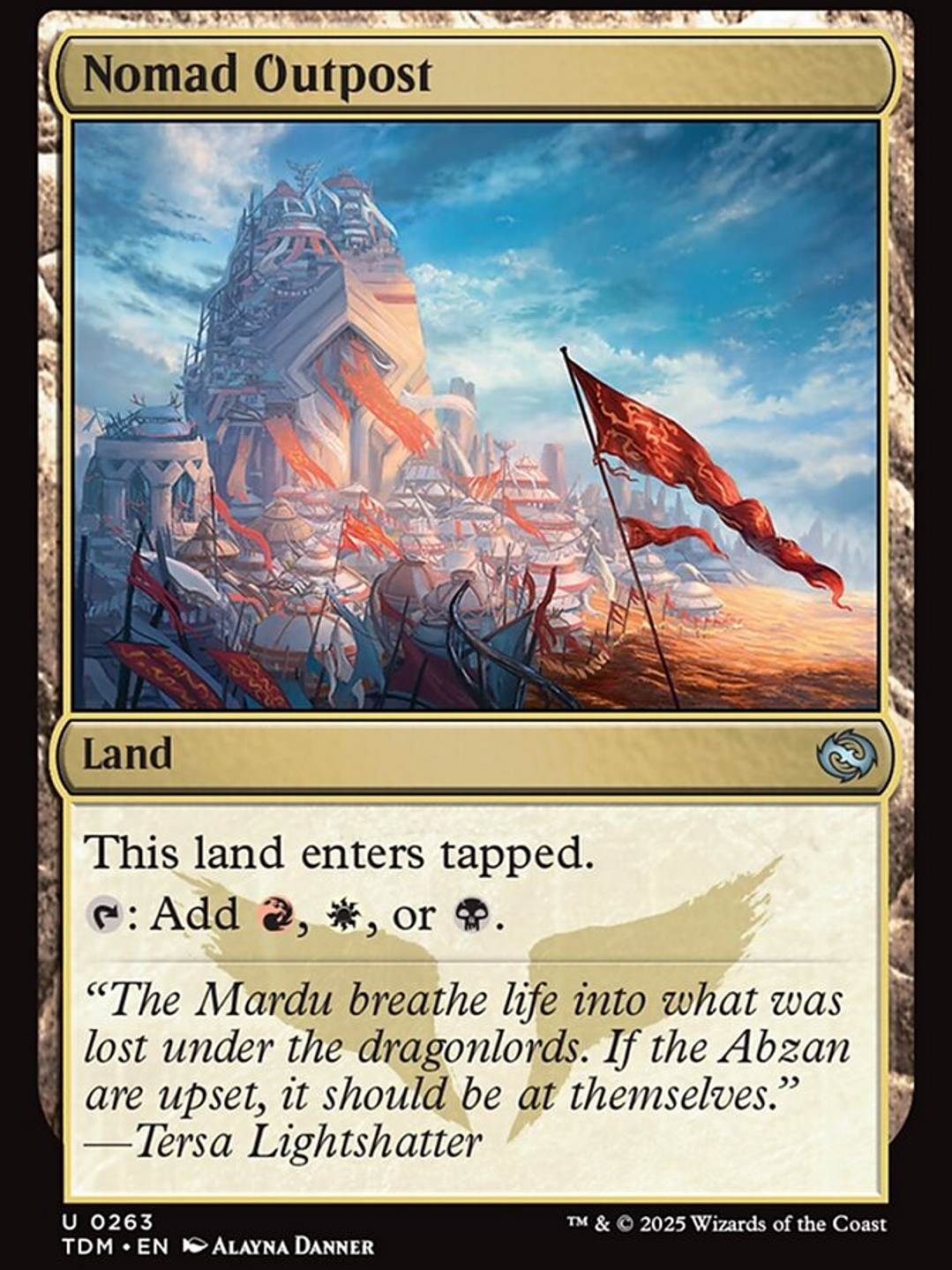 Nomad Outpost (Tarkir: Dragonstorm) 1