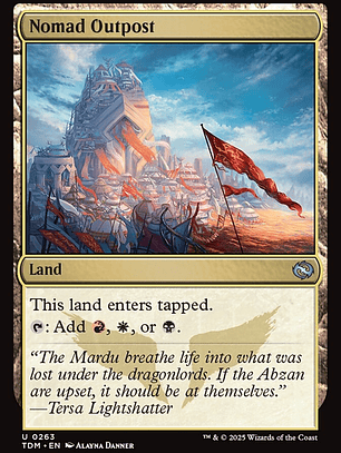 Nomad Outpost (Tarkir: Dragonstorm)