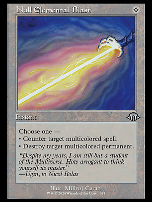 Null Elemental Blast (Modern Horizons 3)