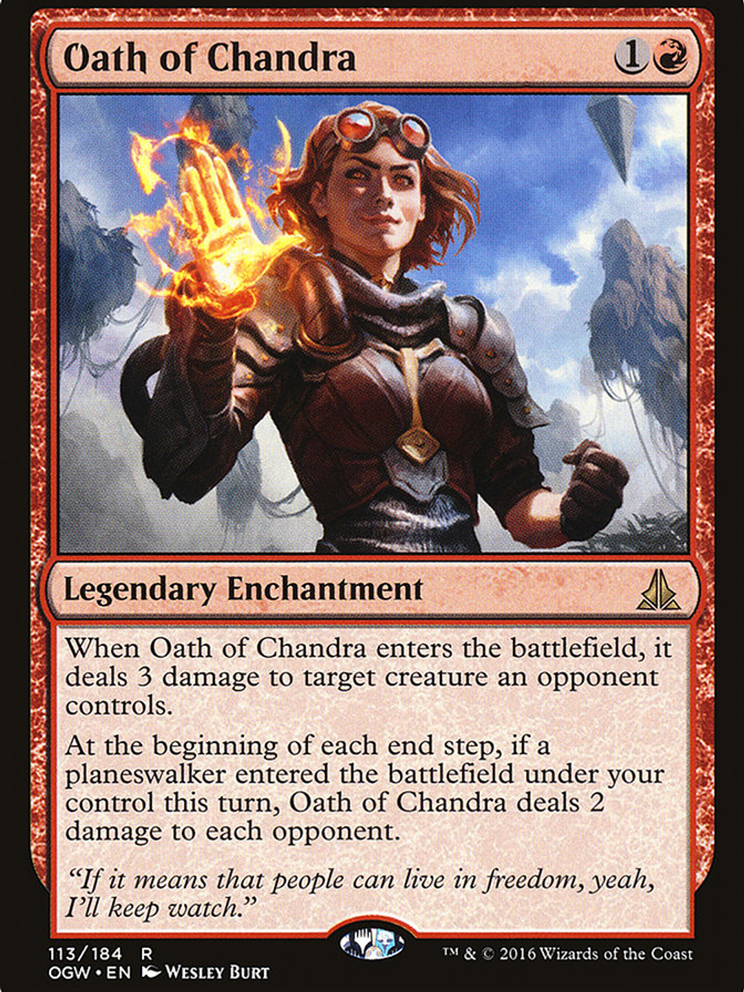 Oath of Chandra (Oath of the Gatewatch) 1