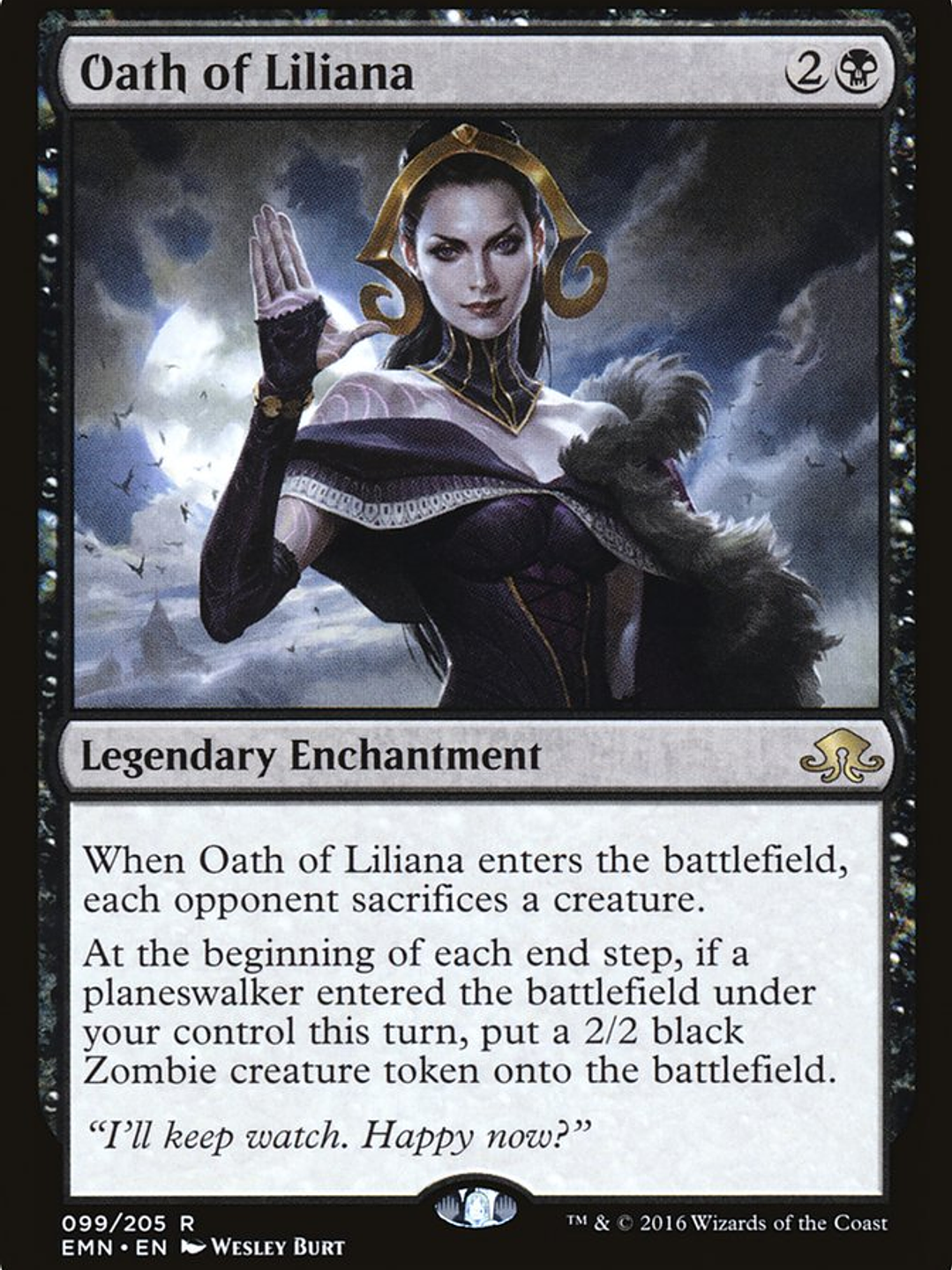 Oath of Liliana (Eldritch Moon) 1