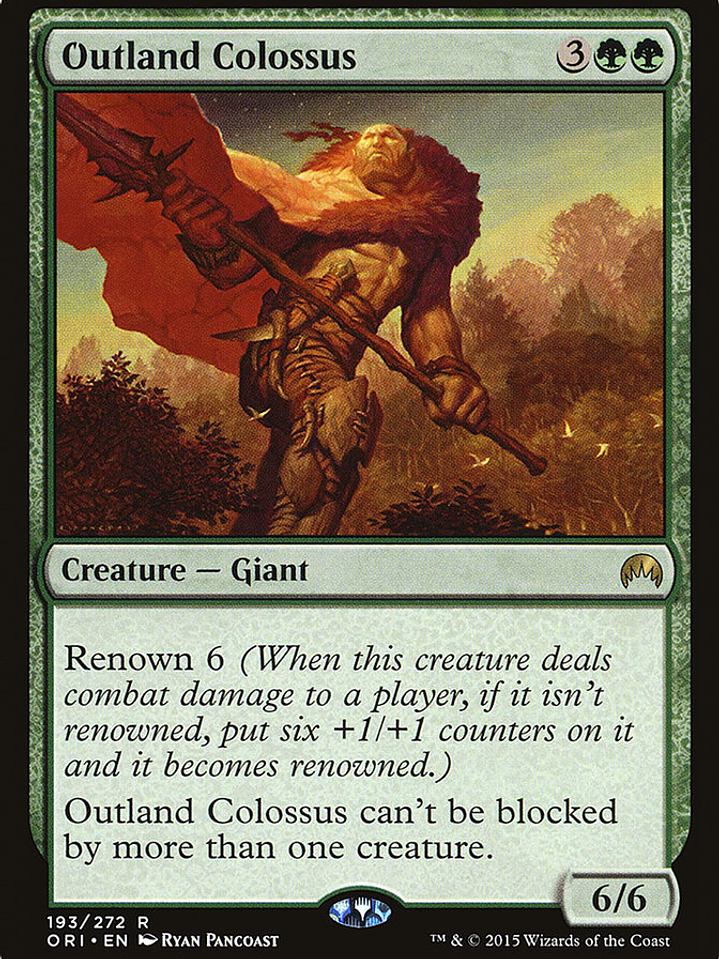 Outland Colossus (Magic Origins) 1