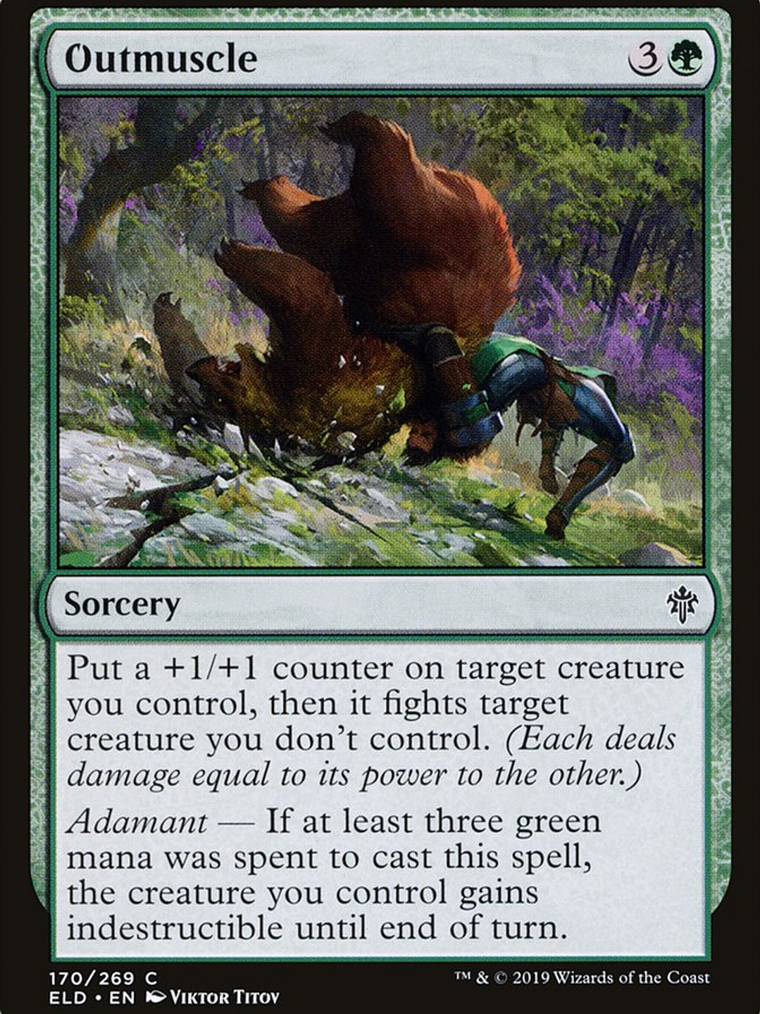 Outmuscle (Throne of Eldraine) 1