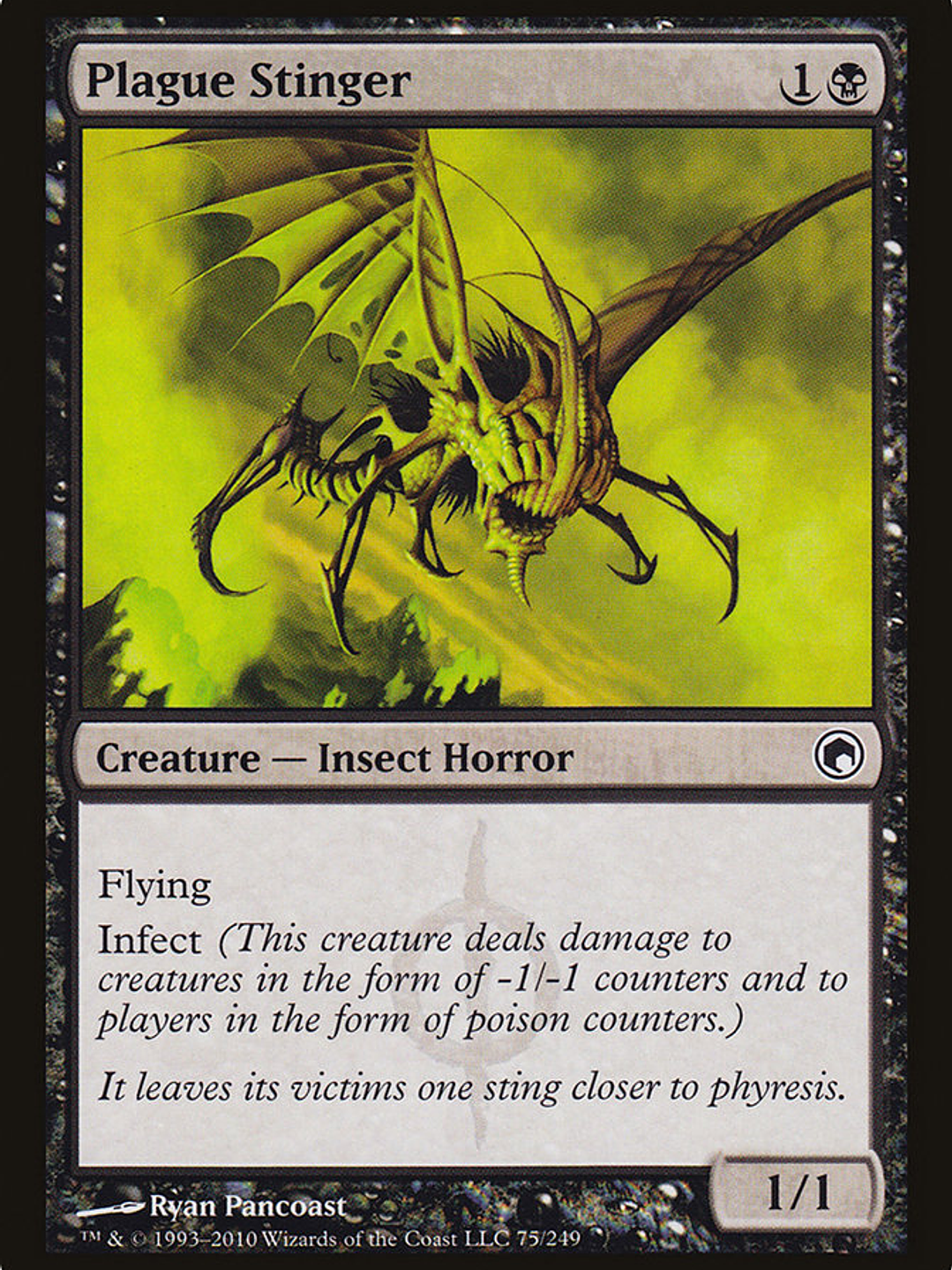 Plague Stinger (Scars of Mirrodin) 1