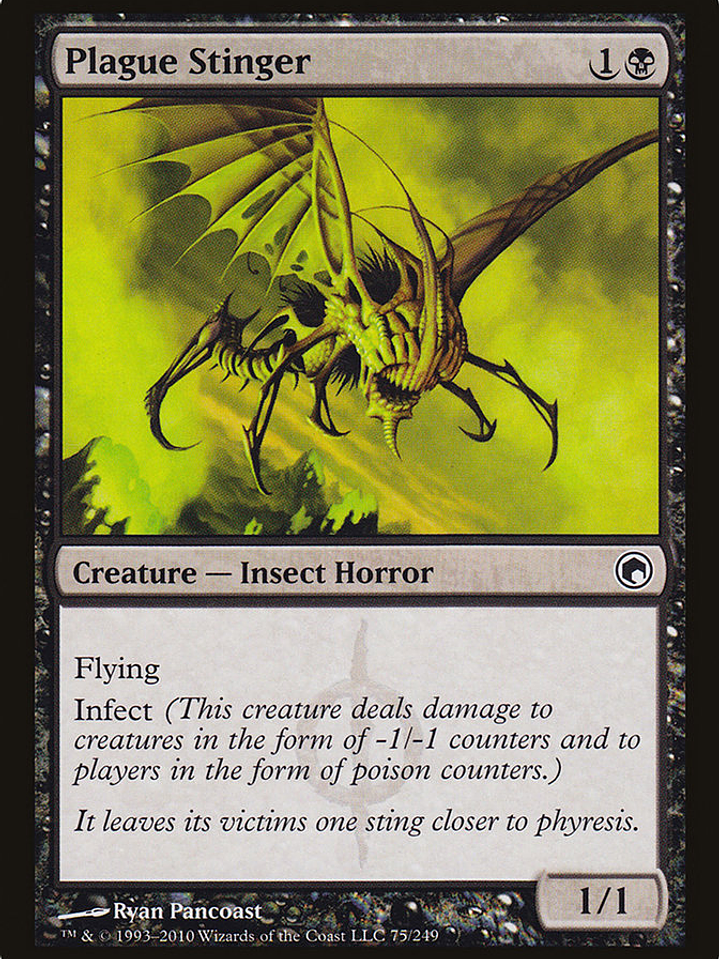 Plague Stinger (Scars of Mirrodin) 1