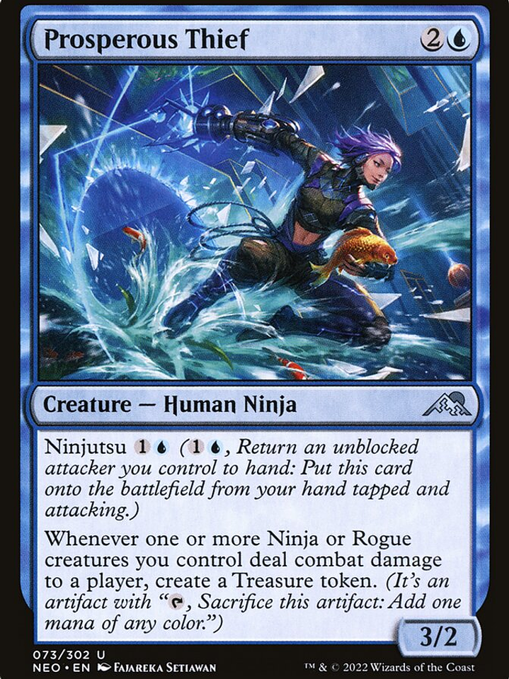 Prosperous Thief (Kamigawa: Neon Dynasty) 1