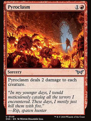 Pyroclasm (Duskmourn: House of Horror)