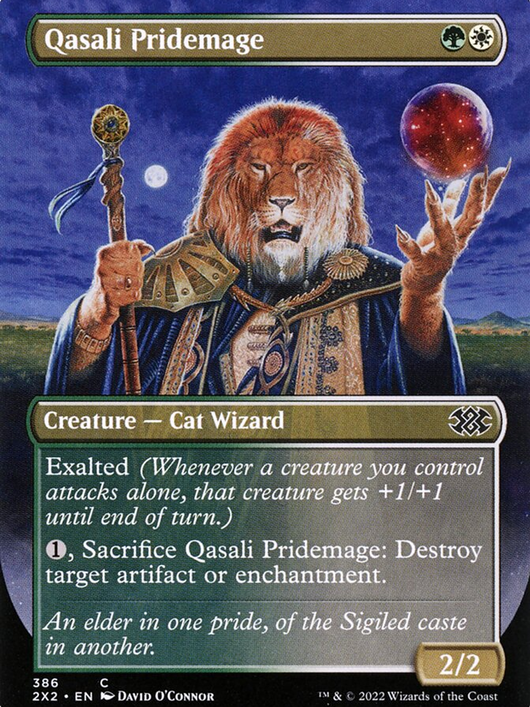 Qasali Pridemage (Double Masters 2022) 1