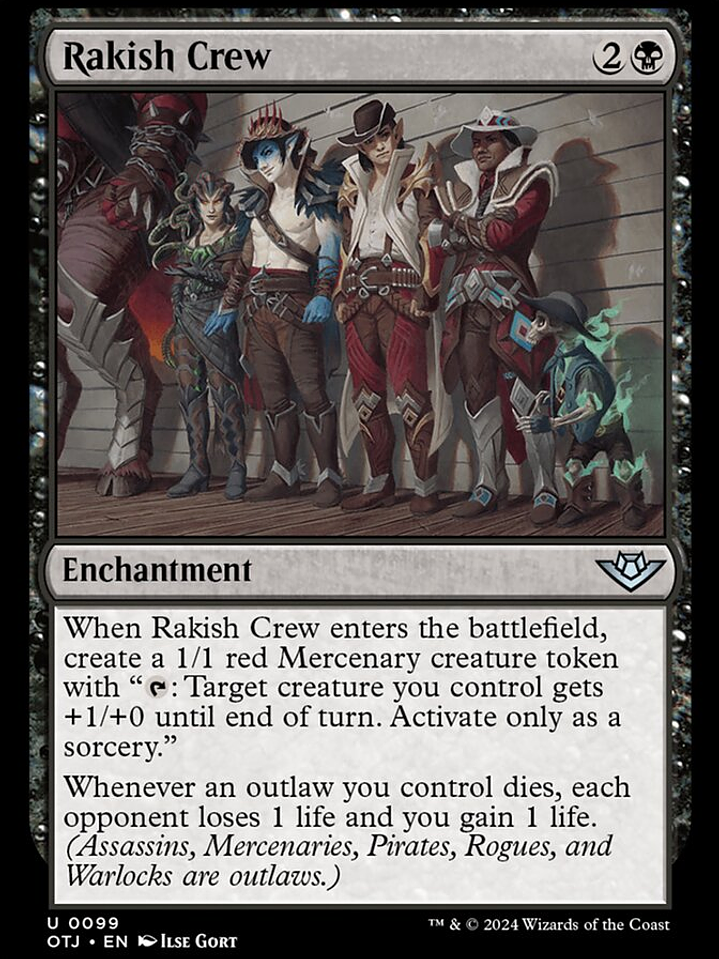 Rakish Crew (Outlaws of Thunder Junction) 1