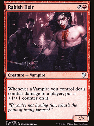 Rakish Heir (Commander 2017)