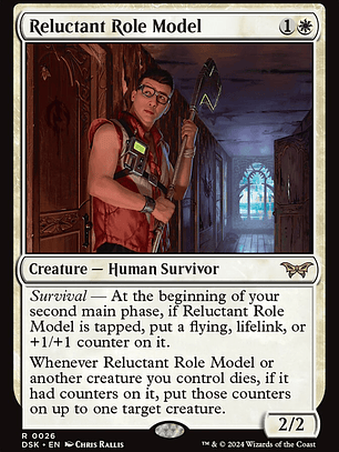 Reluctant Role Model (Duskmourn: House of Horror)