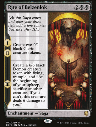 Rite of Belzenlok (Dominaria)
