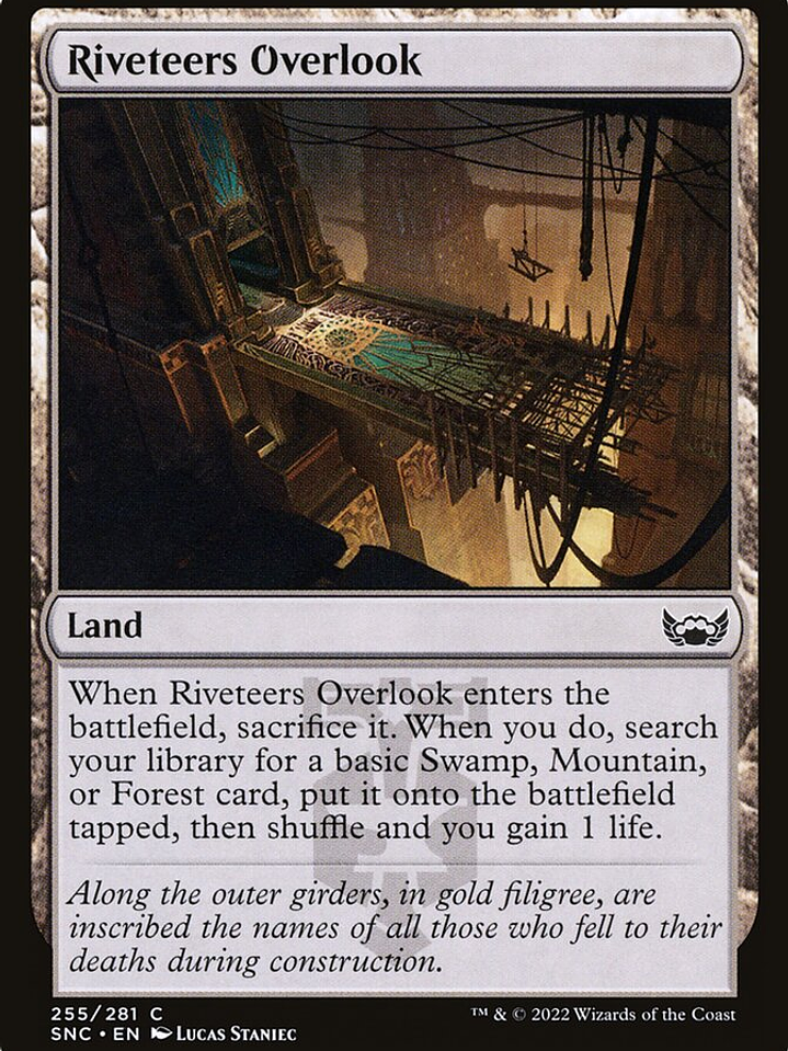 Riveteers Overlook (Streets of New Capenna) 1