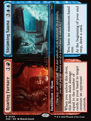 Roaring Furnace // Steaming Sauna (Duskmourn: House of Horror)