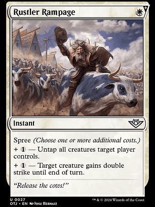 Rustler Rampage (Outlaws of Thunder Junction)