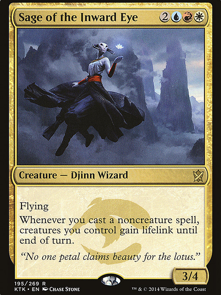 Sage of the Inward Eye (Khans of Tarkir) 1