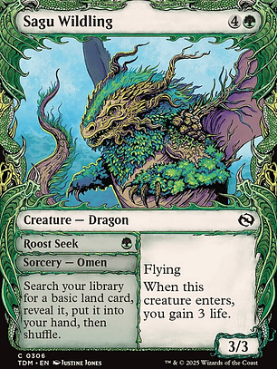 Sagu Wildling // Roost Seek (Tarkir: Dragonstorm)