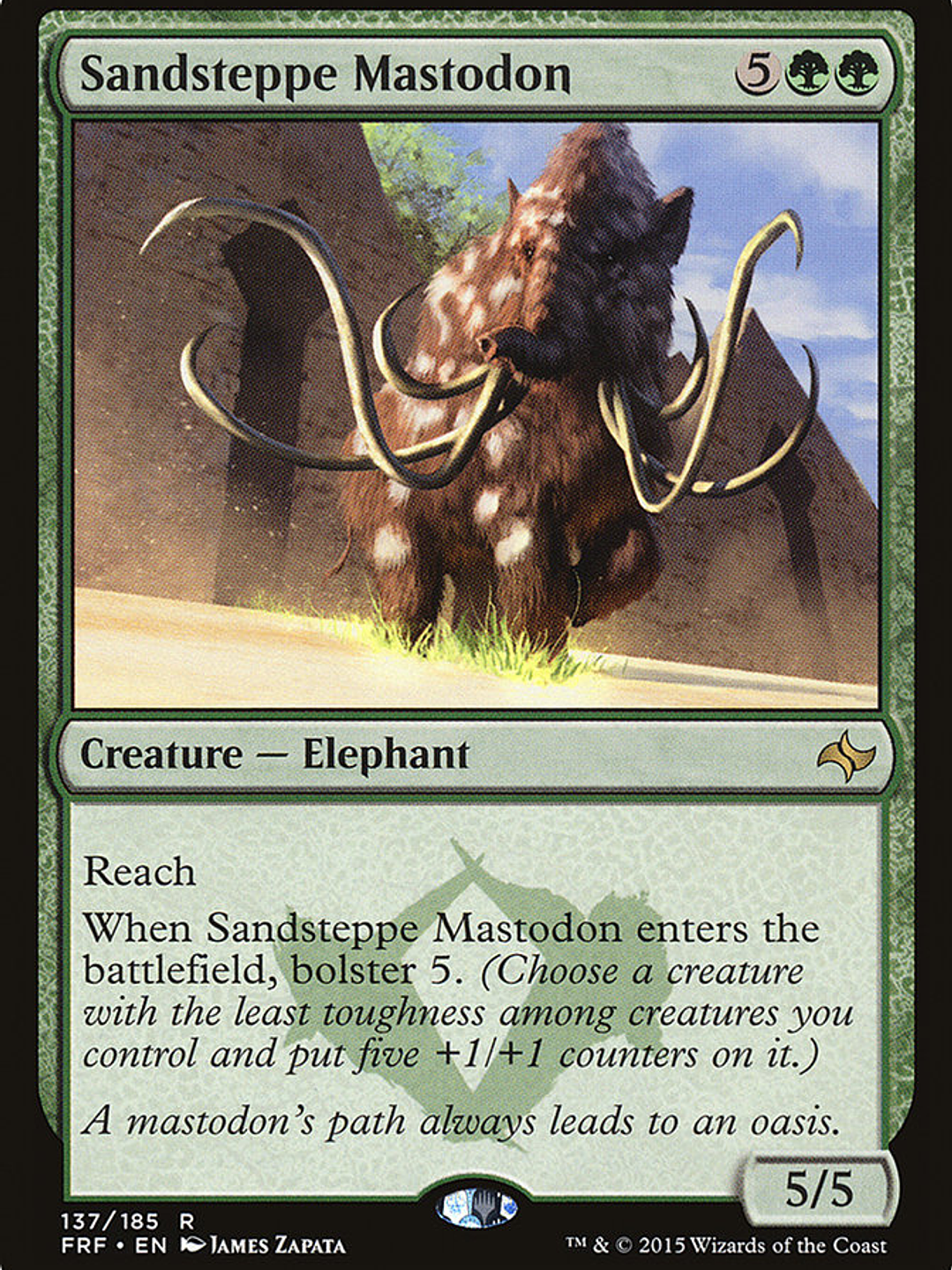 Sandsteppe Mastodon (Fate Reforged) 1