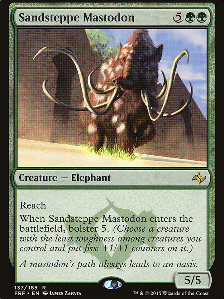 Sandsteppe Mastodon (Fate Reforged) 1