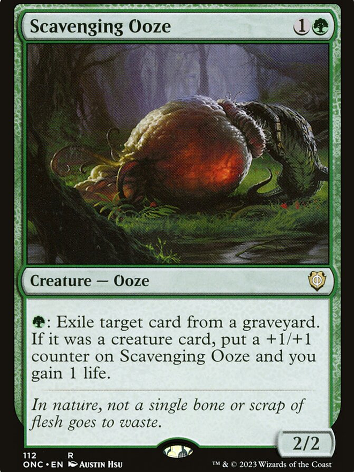 Scavenging Ooze (Phyrexia: All Will Be One Commander) 1