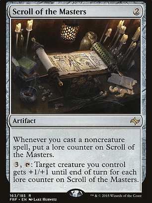 Scroll of the Masters (Fate Reforged)