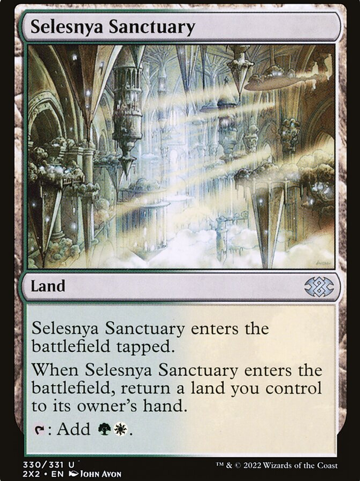 Selesnya Sanctuary (Double Masters 2022) 1