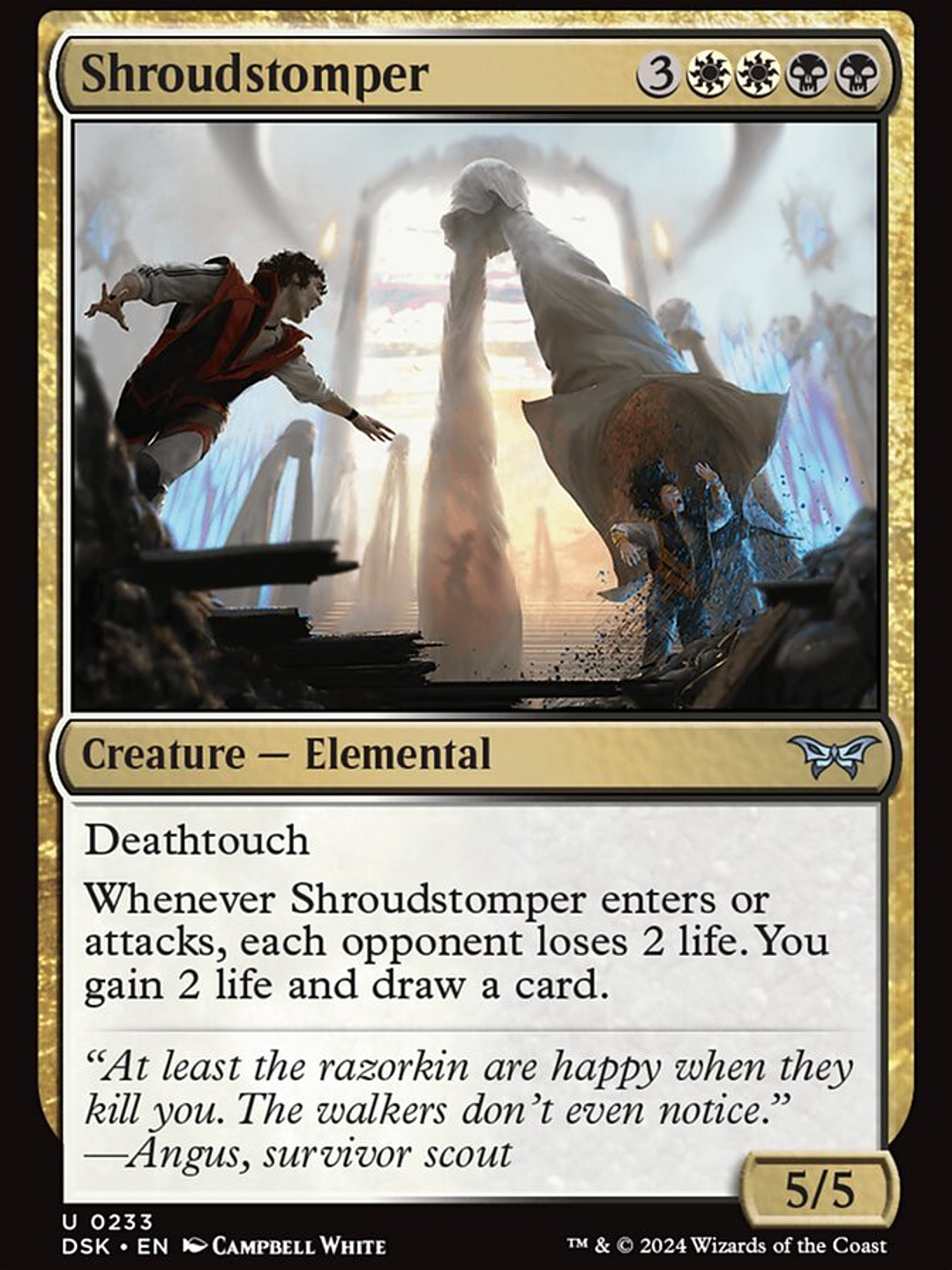 Shroudstomper (Duskmourn: House of Horror) 1
