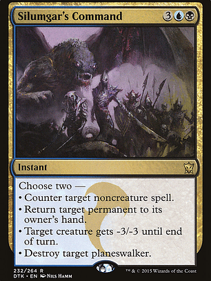 Silumgar's Command (Dragons of Tarkir)