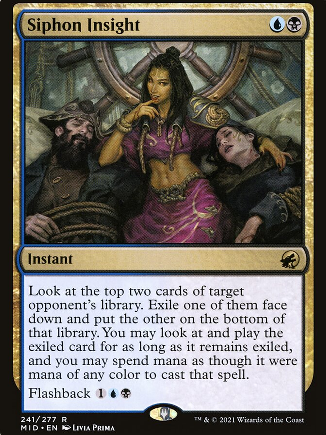 Siphon Insight (Innistrad: Midnight Hunt) 1